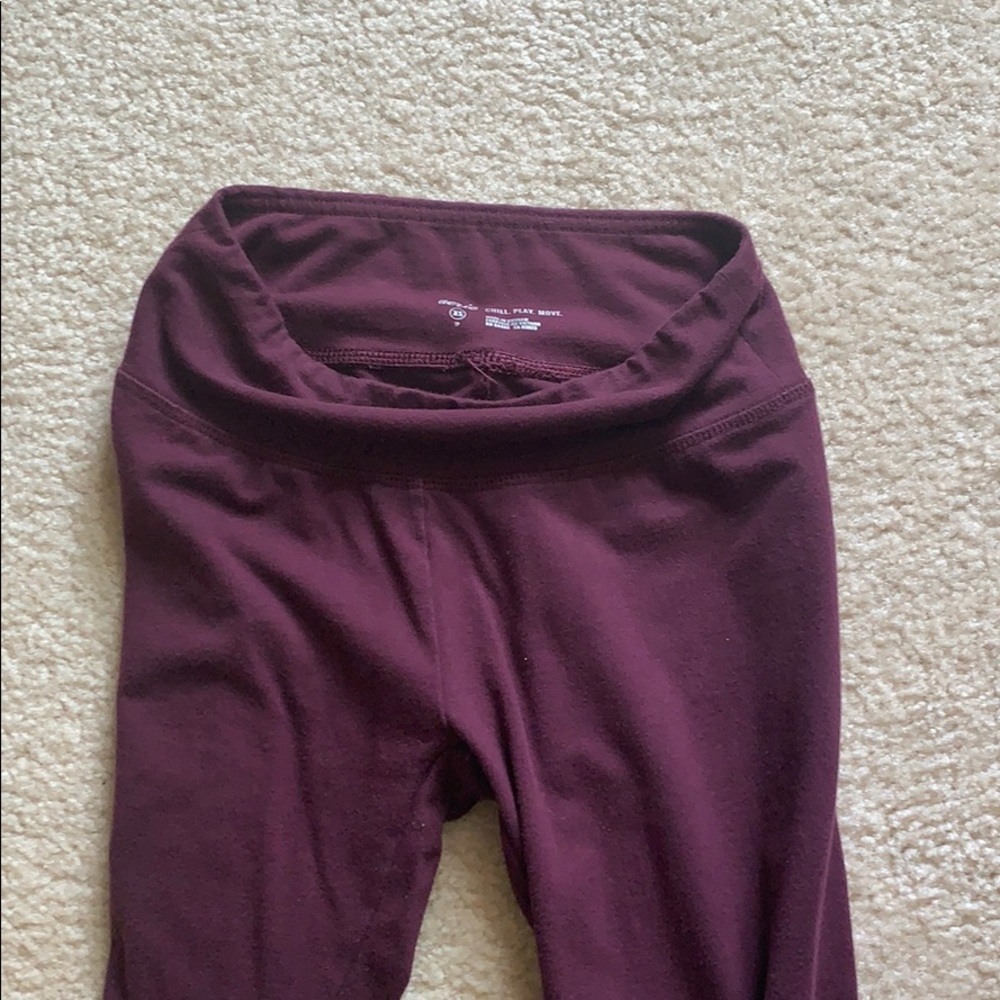 Marroon Arie leggings!!